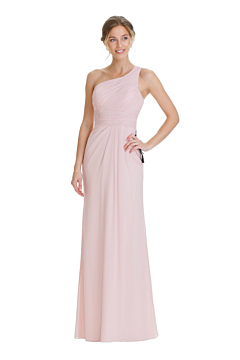 LANICO One shoulder with slight ruching at the front bridesmaid dress - LN2087
