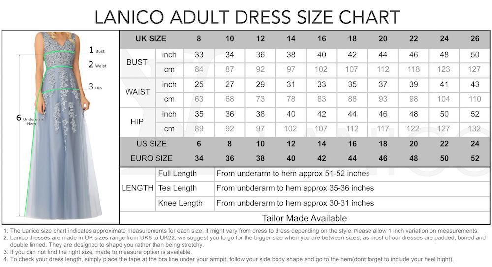Size Charts & How to Measure